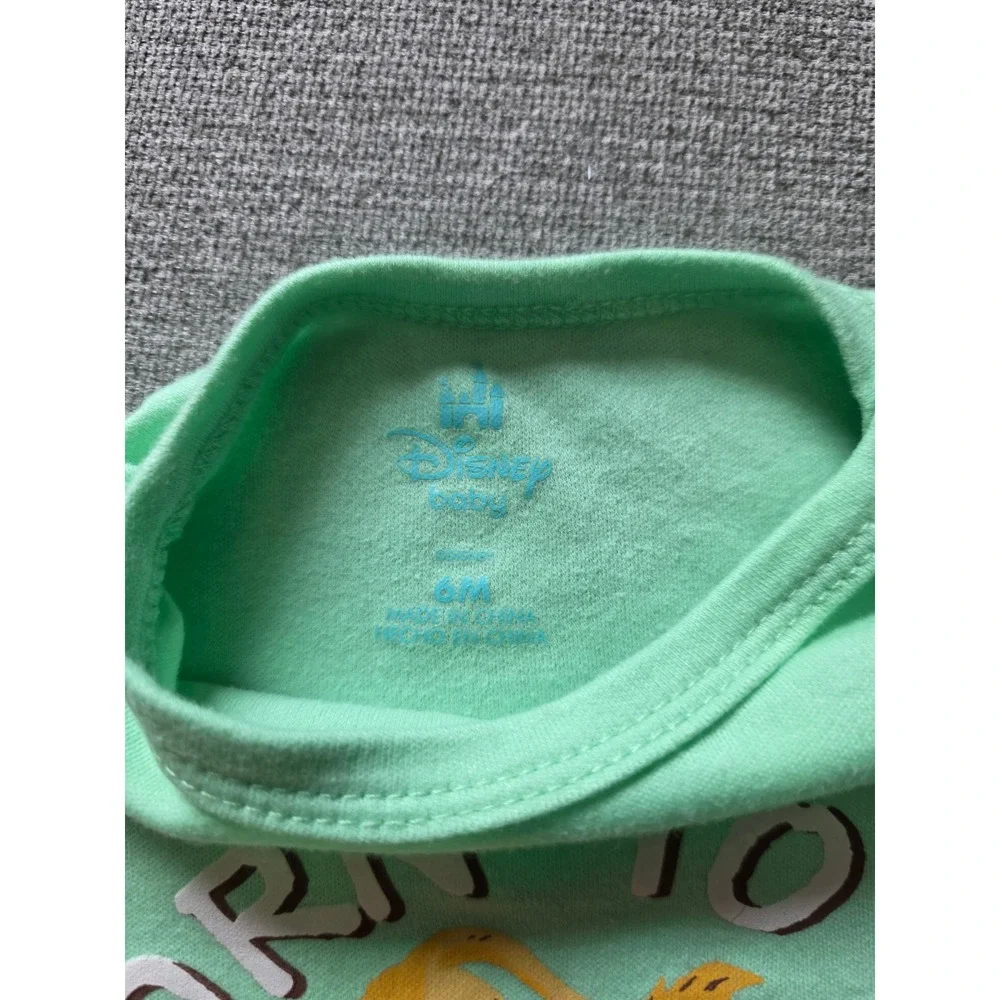 Disney Baby Lion King Simba‎ Born To Be Brave T-Shirt and Shorts Set Mint 6M